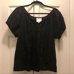 Romeo & Juliet Couture Black Top